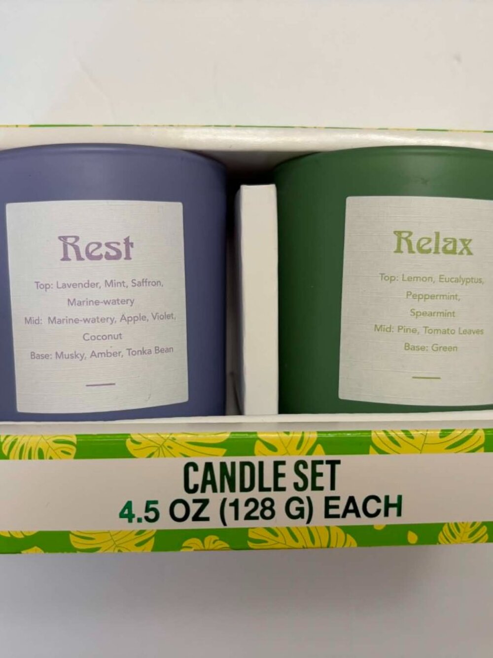 NIB-Festive Voice Candle Set